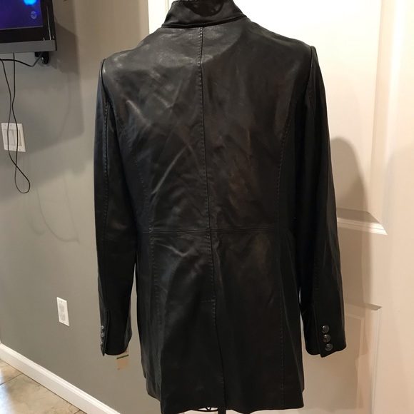 Laundry By Shelli Segal Leather Jacket - Picture 10 of 11